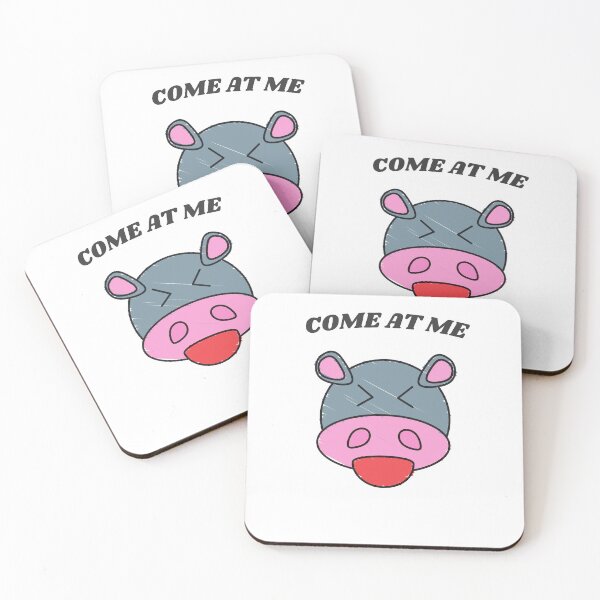 Item preview, Hippo Come At Me Bro designed and sold by CrankyWolf.