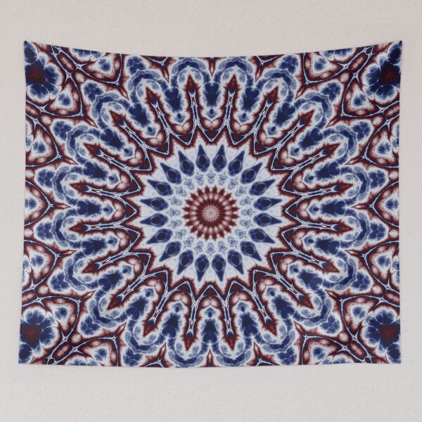 Item preview, Mandala Fractal in Red White and Blue 03 designed and sold by charmarose.