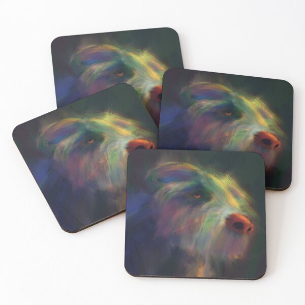 Item preview, psychedelic dog designed and sold by lilpainterguy.