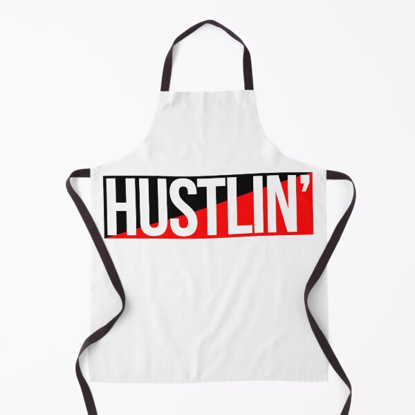 Item preview, Hustlin' Blk Red designed and sold by Tee4Daily.