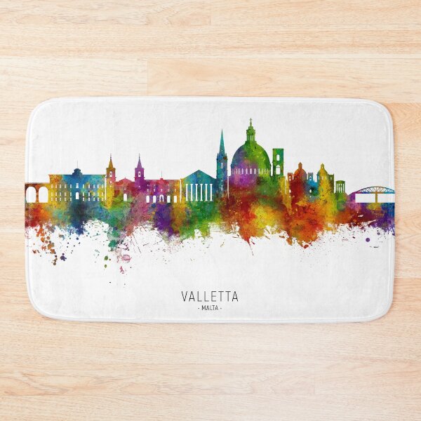 Item preview, Valletta Malta Skyline designed and sold by ArtPrints.