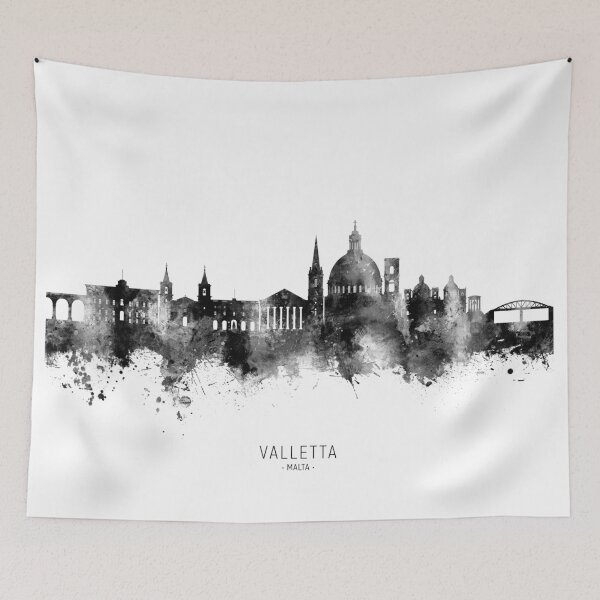 Item preview, Valletta Malta Skyline designed and sold by ArtPrints.