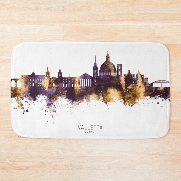 Item preview, Valletta Malta Skyline designed and sold by ArtPrints.
