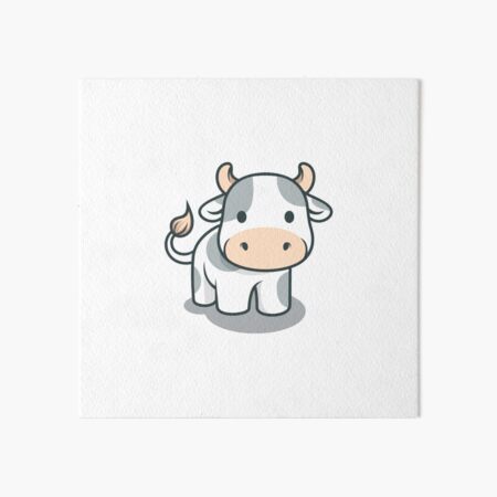 Wallpaper Cute cow cartoon 