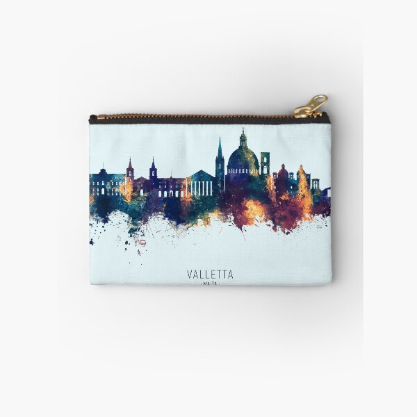 Artikelvorschau, Valletta Malta Skyline entworfen und verkauft von ArtPrints.