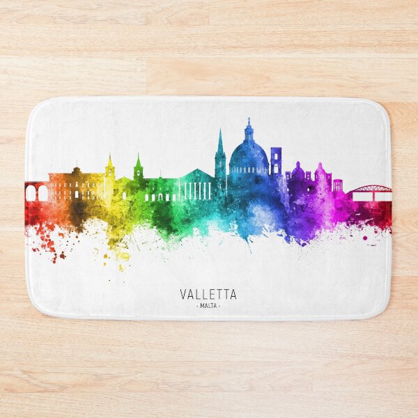 Item preview, Valletta Malta Skyline designed and sold by ArtPrints.