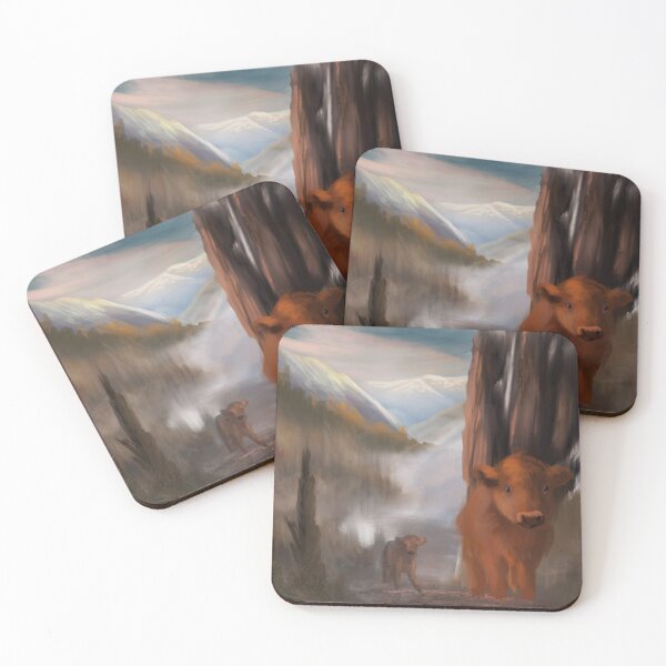Item preview, cows returning home designed and sold by lilpainterguy.