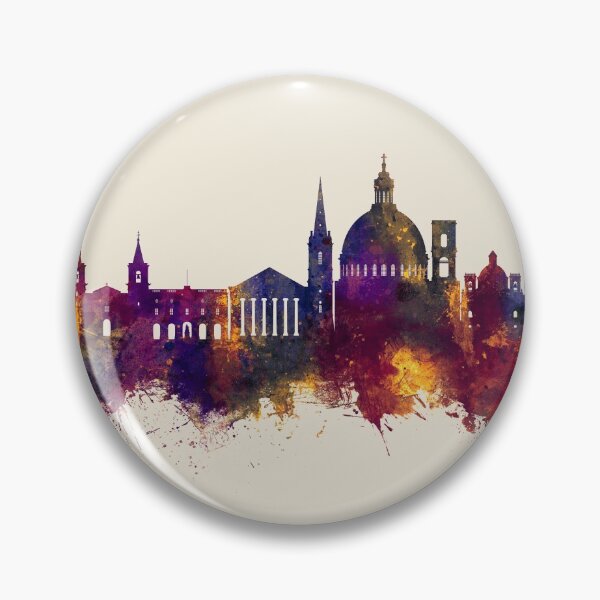 Artikelvorschau, Valletta Malta Skyline entworfen und verkauft von ArtPrints.
