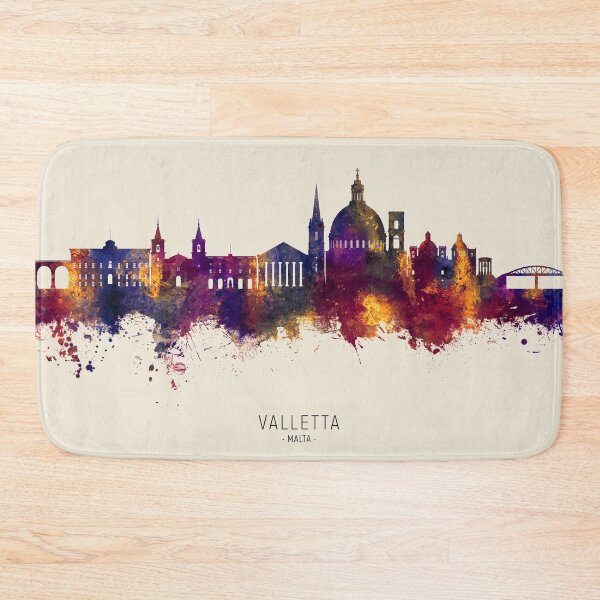 Item preview, Valletta Malta Skyline designed and sold by ArtPrints.