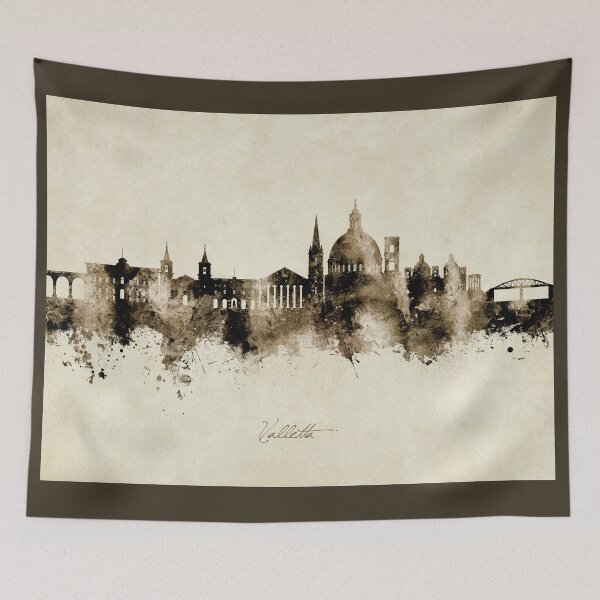 Item preview, Valletta Malta Skyline designed and sold by ArtPrints.