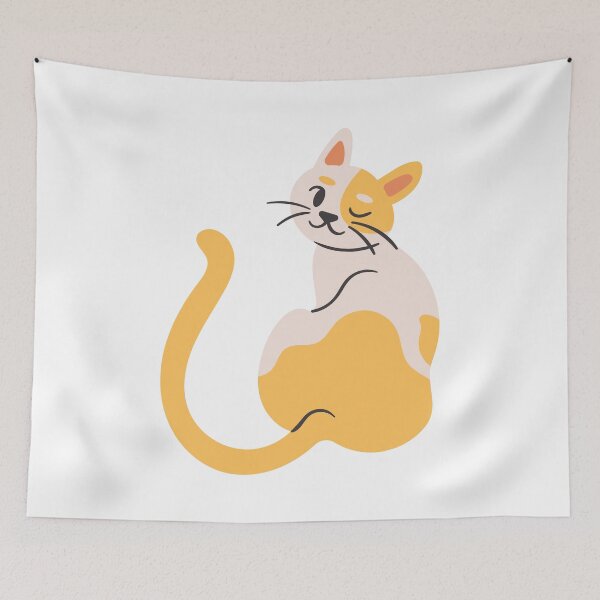 Item preview, Cute cat winking designed and sold by happyfunshop.