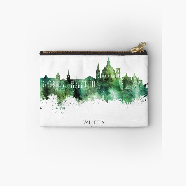 Artikelvorschau, Valletta Malta Skyline entworfen und verkauft von ArtPrints.