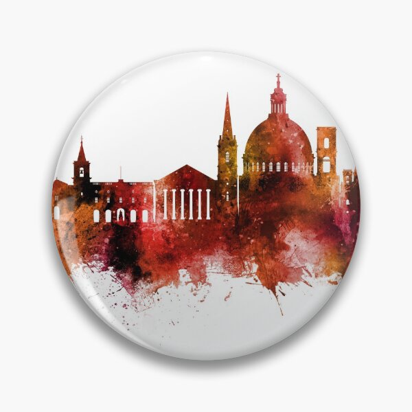 Artikelvorschau, Valletta Malta Skyline entworfen und verkauft von ArtPrints.