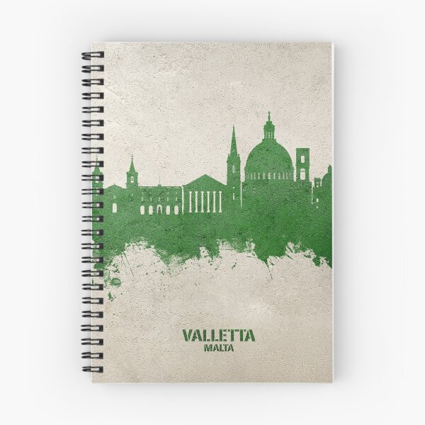 Artikelvorschau, Valletta Malta Skyline entworfen und verkauft von ArtPrints.