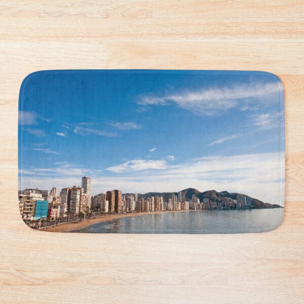 Item preview, Benidorm Levante Beach Mediterranean Coast Spain designed and sold by AndyEvansPhotos.