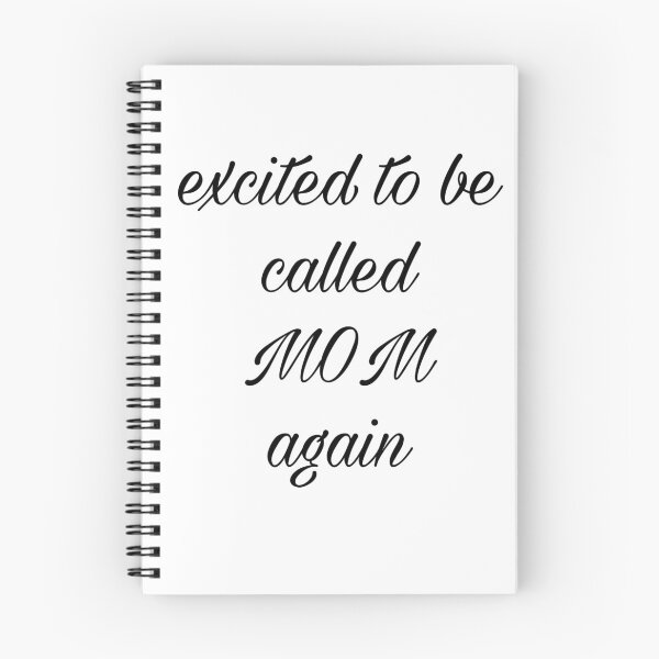 Item preview, Excited To Be Called Mom Again designed and sold by Yeewen88.