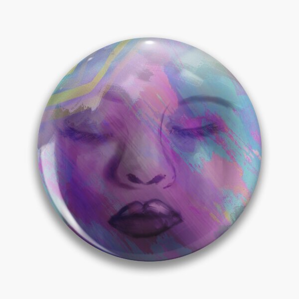 Item preview, psychedelic portrait designed and sold by lilpainterguy.