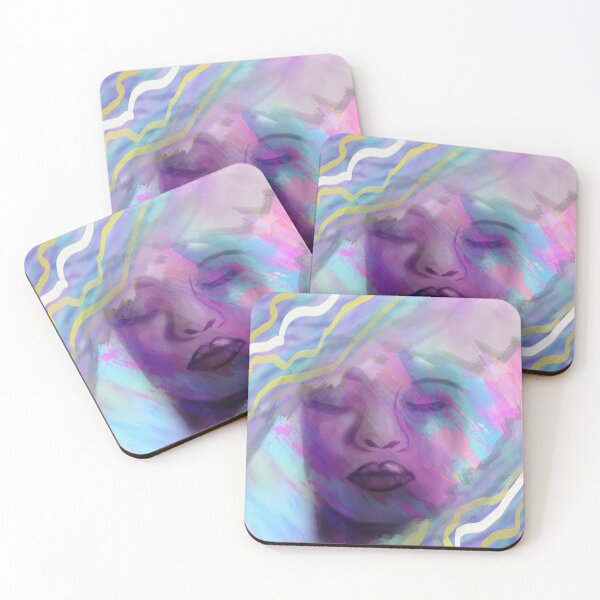 Item preview, psychedelic portrait designed and sold by lilpainterguy.