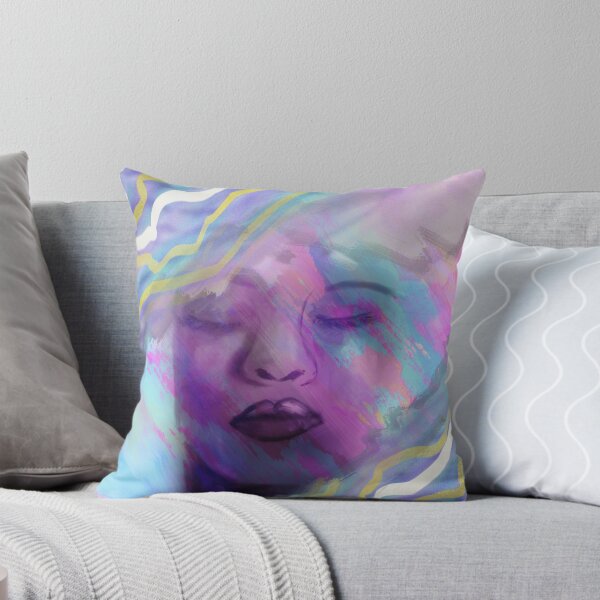 Item preview, psychedelic portrait designed and sold by lilpainterguy.