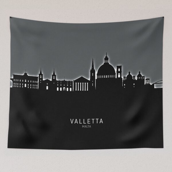 Item preview, Valletta Malta Skyline designed and sold by ArtPrints.