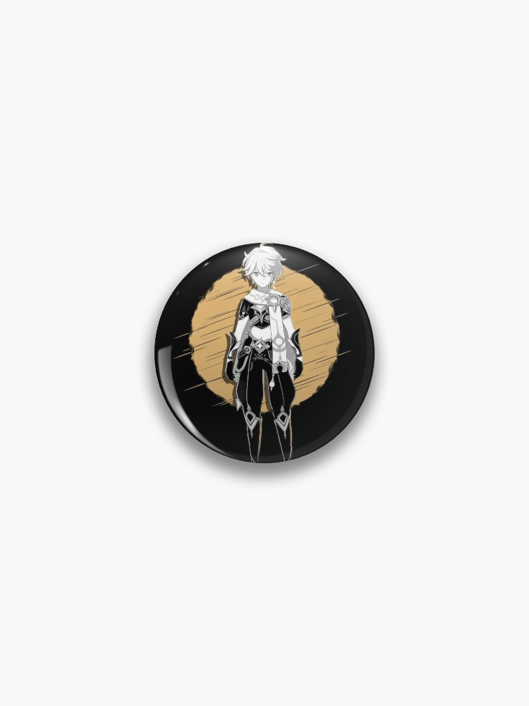 Wooden Pin - Traveler Aether Genshin Impact