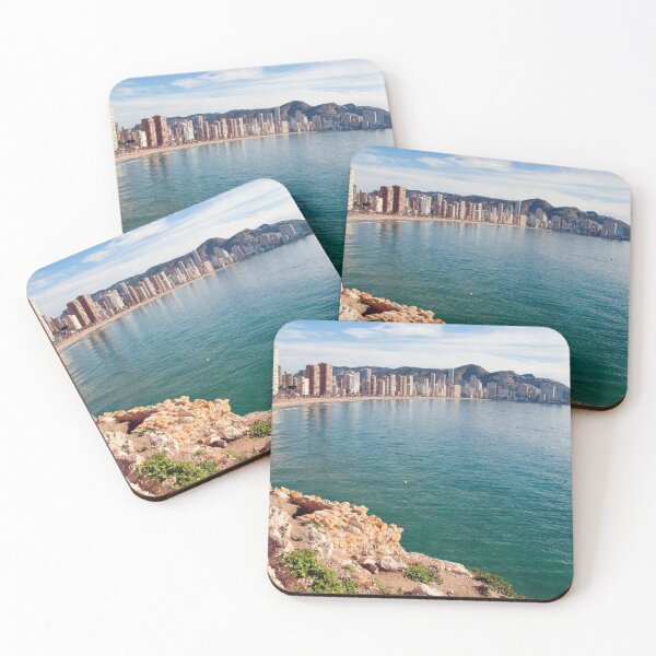 Item preview, Benidorm Levante Beach Mediterranean Coast Spain designed and sold by AndyEvansPhotos.