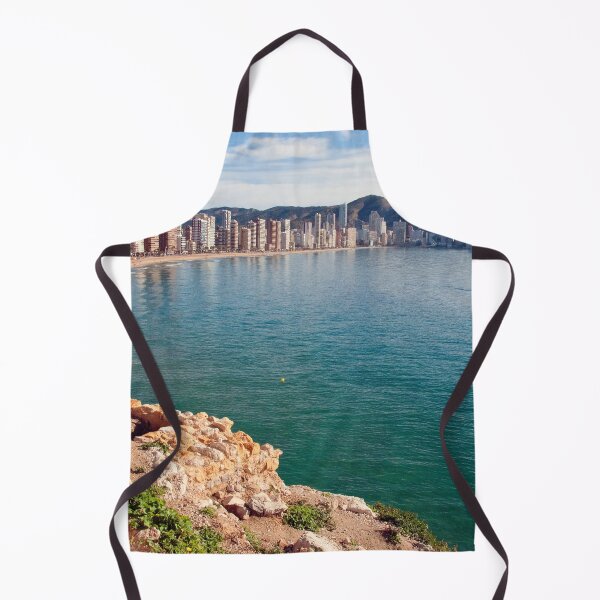 Item preview, Benidorm Levante Beach Mediterranean Coast Spain designed and sold by AndyEvansPhotos.