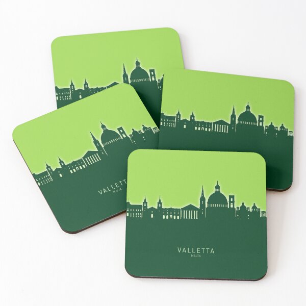 Item preview, Valletta Malta Skyline designed and sold by ArtPrints.