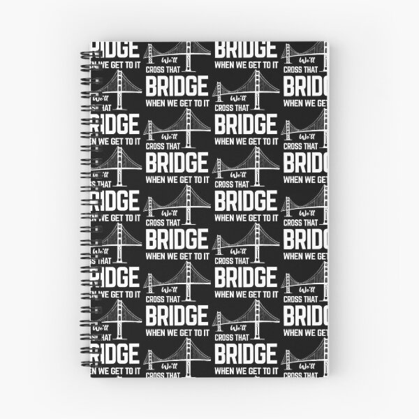 Item preview, We'll cross that bridge when we get to it sticker shirts designed and sold by glitchman2.