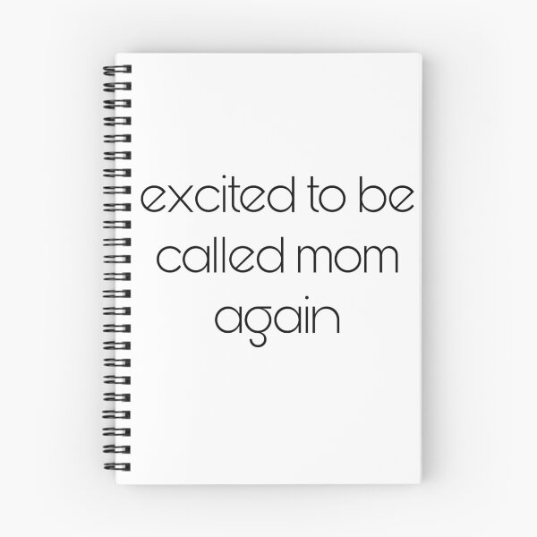 Item preview,  Excited To Be Called Mom Again designed and sold by Yeewen88.