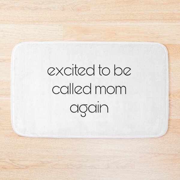 Item preview,  Excited To Be Called Mom Again designed and sold by Yeewen88.