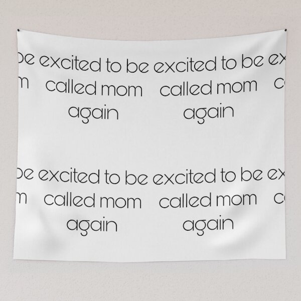 Item preview,  Excited To Be Called Mom Again designed and sold by Yeewen88.