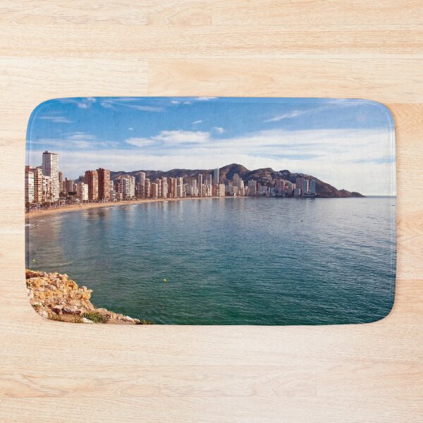 Item preview, Benidorm Levante Beach Mediterranean Coast Spain designed and sold by AndyEvansPhotos.