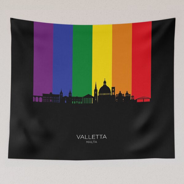 Item preview, Valletta Malta Skyline designed and sold by ArtPrints.