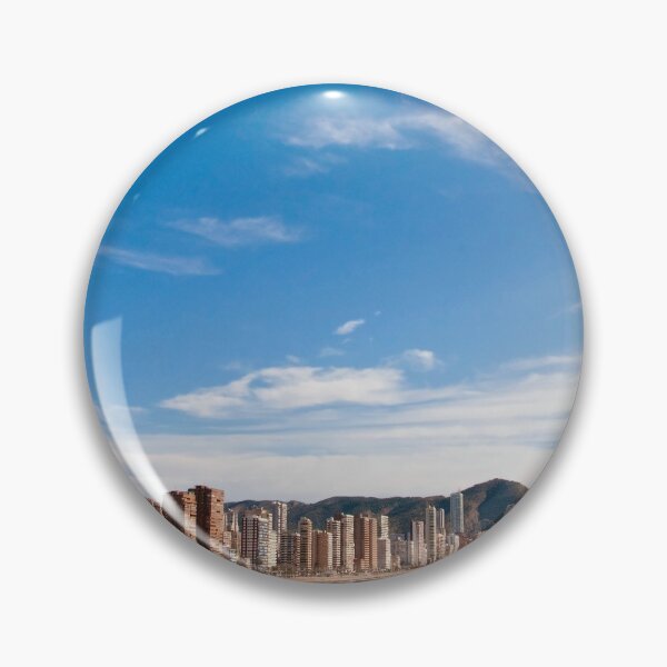 Item preview, Benidorm Levante Beach Mediterranean Coast Spain designed and sold by AndyEvansPhotos.