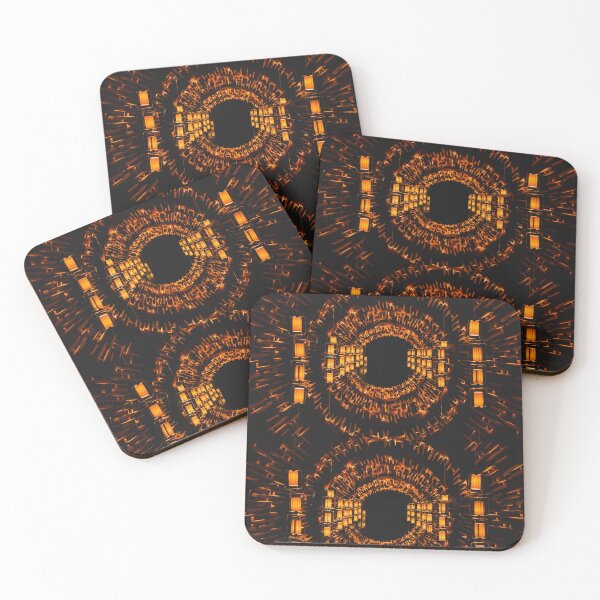 Item preview, The golden eye, Infinite reflection. Infinite mirrors illusion designed and sold by ritapestaninha.
