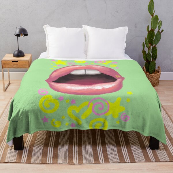 Item preview, Beautiful fashion lips. Sweet lovely sexy cute kiss. designed and sold by RukkiZukkiArt.
