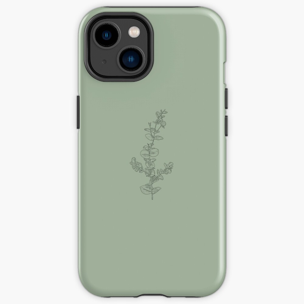 Healing Eucalyptus Green Twig iPhone Case