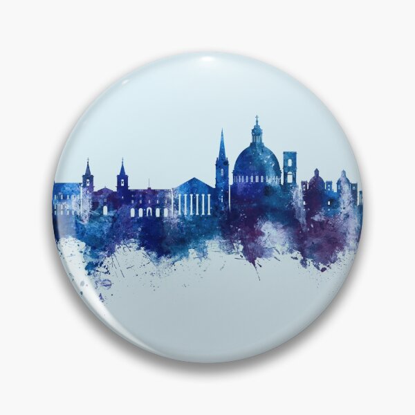 Artikelvorschau, Valletta Malta Skyline entworfen und verkauft von ArtPrints.