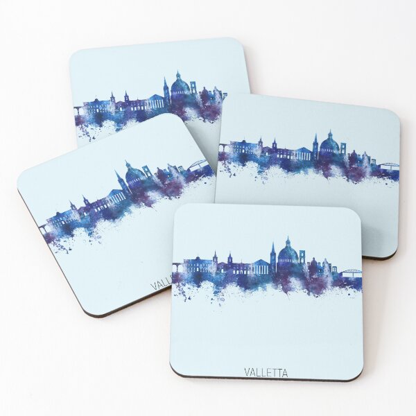 Item preview, Valletta Malta Skyline designed and sold by ArtPrints.