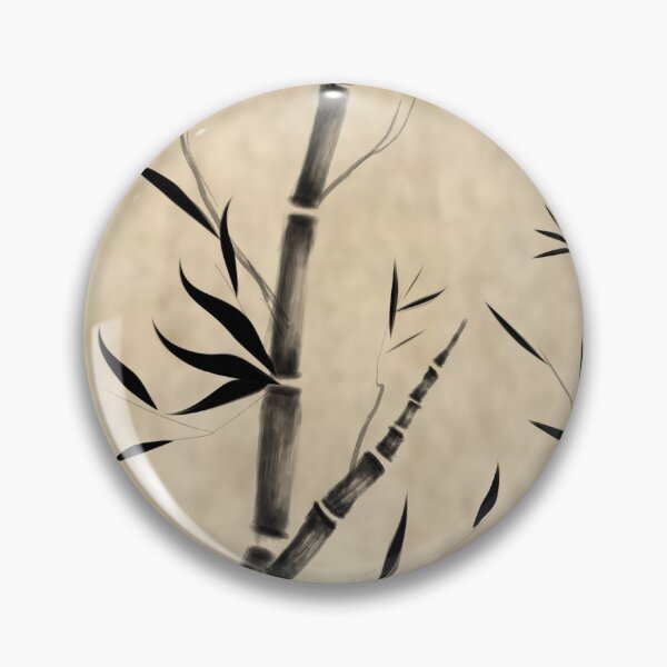 Item preview, bamboo sumi-e designed and sold by lilpainterguy.