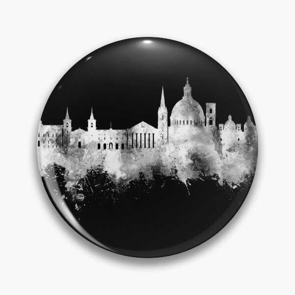 Artikelvorschau, Valletta Malta Skyline entworfen und verkauft von ArtPrints.