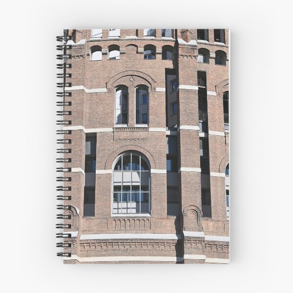Item preview, Gasometer old gas storage wall detail in Vienna Austria designed and sold by goceris.