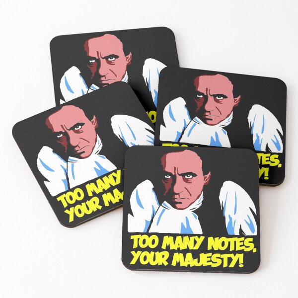 Item preview, Too Many Notes, Your Majesty! (With Background) designed and sold by slabafinety.
