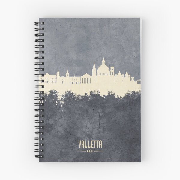 Artikelvorschau, Valletta Malta Skyline entworfen und verkauft von ArtPrints.