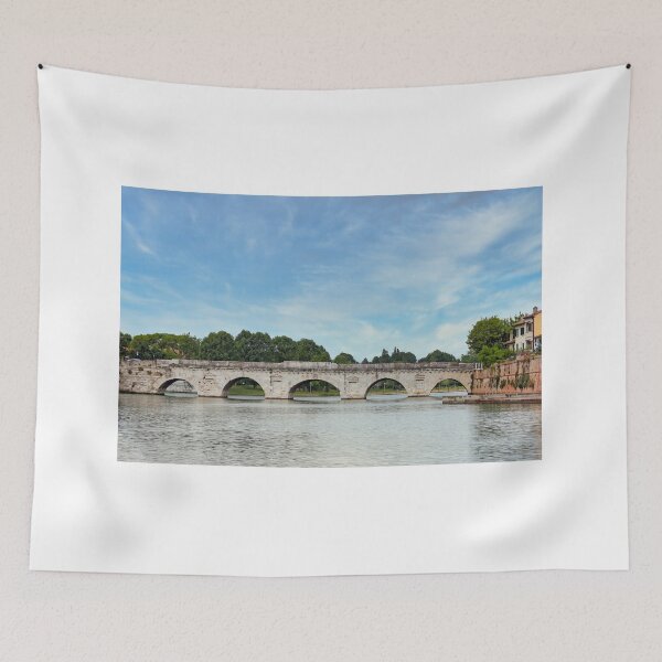 Item preview, Ancient Tiberius bridge in Rimini Italy designed and sold by goceris.