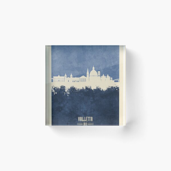 Item preview, Valletta Malta Skyline designed and sold by ArtPrints.
