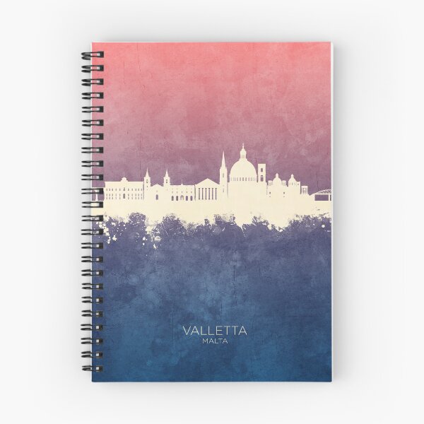 Artikelvorschau, Skyline von Valletta, Malta entworfen und verkauft von ArtPrints.