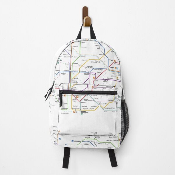 Item preview, Barcelona Subway Metro Tube System Map designed and sold by KALEIDOSCOPE UK.