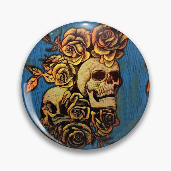 Item preview, "espdzines skulls and roses" 1 of 3 designed and sold by EspDzines.